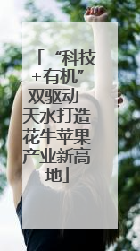 “科技+有机”双驱动 天水打造花牛苹果产业新高地