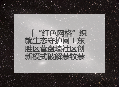“红色网格”织就生态守护网！东胜区营盘壕社区创新模式破解禁牧禁垦难题