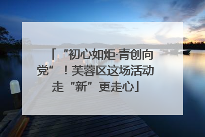 “初心如炬·青创向党”！芙蓉区这场活动走“新”更走心