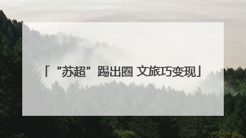 “苏超”踢出圈 文旅巧变现