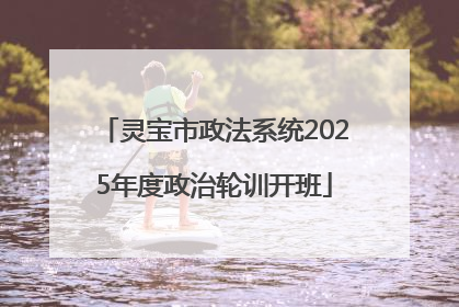 灵宝市政法系统2025年度政治轮训开班