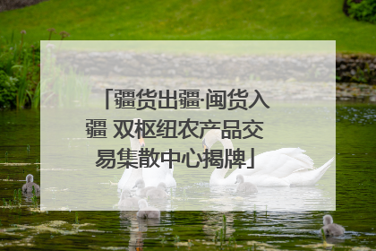 疆货出疆·闽货入疆 双枢纽农产品交易集散中心揭牌