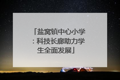 盐窝镇中心小学：科技长廊助力学生全面发展