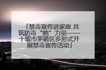 禁毒宣传进家政 共筑防毒“她”力量——十堰市茅箭区多形式开展禁毒宣传活动