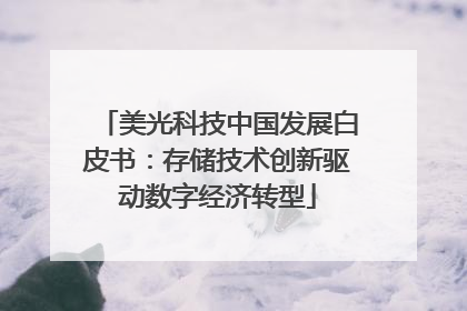 美光科技中国发展白皮书：存储技术创新驱动数字经济转型