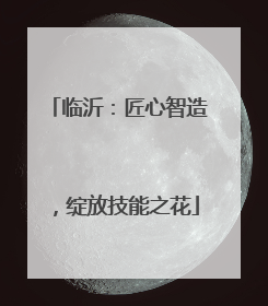 临沂：匠心智造，绽放技能之花