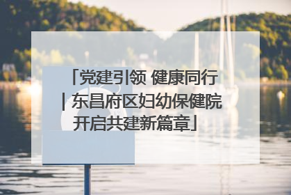 党建引领 健康同行｜东昌府区妇幼保健院开启共建新篇章