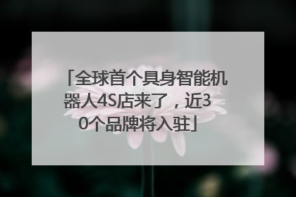 全球首个具身智能机器人4S店来了，近30个品牌将入驻