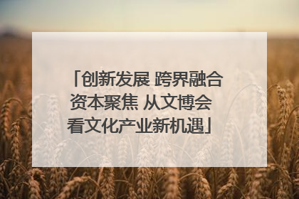 创新发展 跨界融合 资本聚焦 从文博会看文化产业新机遇