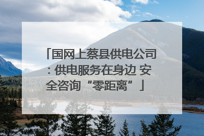 国网上蔡县供电公司：供电服务在身边 安全咨询“零距离”