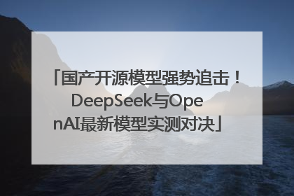 国产开源模型强势追击！DeepSeek与OpenAI最新模型实测对决