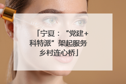 宁夏：“党建+科特派”架起服务乡村连心桥