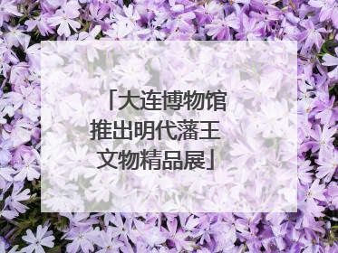 大连博物馆推出明代藩王文物精品展