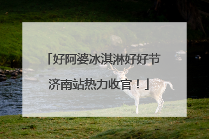 好阿婆冰淇淋好好节 济南站热力收官！