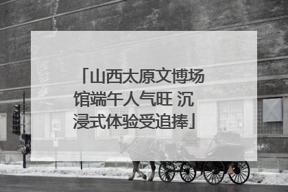 山西太原文博场馆端午人气旺 沉浸式体验受追捧