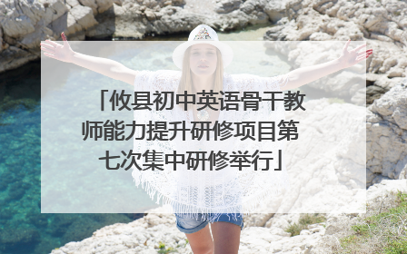 攸县初中英语骨干教师能力提升研修项目第七次集中研修举行