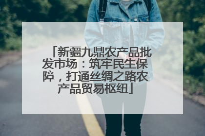 新疆九鼎农产品批发市场：筑牢民生保障，打通丝绸之路农产品贸易枢纽