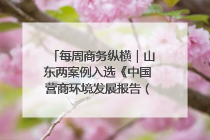 每周商务纵横｜山东两案例入选《中国营商环境发展报告（2025）》；山东外贸优品购物季进机关活动在济南举办