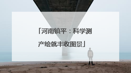 河南镇平：科学测产绘就丰收图景