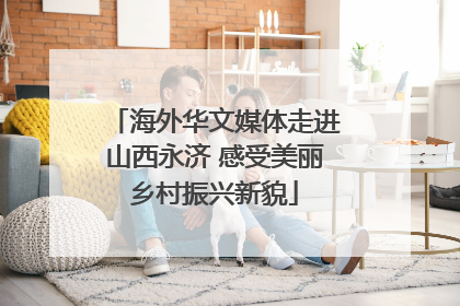 海外华文媒体走进山西永济 感受美丽乡村振兴新貌
