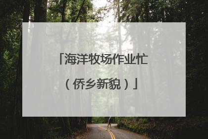 海洋牧场作业忙（侨乡新貌）