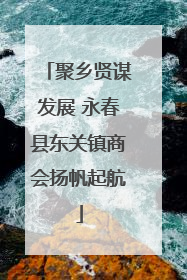 聚乡贤谋发展 永春县东关镇商会扬帆起航