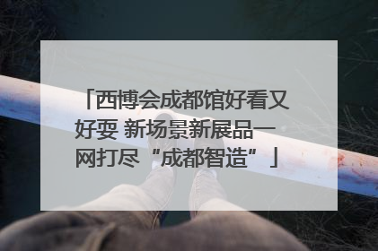 西博会成都馆好看又好耍 新场景新展品一网打尽“成都智造”