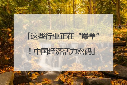 这些行业正在“爆单”！中国经济活力密码